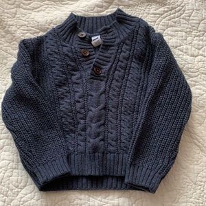 Janie and Jack Navy Sweater